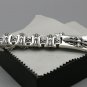 Chrome Hearts Cruciferous flower Bracelet S925 Sterling Silver Handmade Punk retro Bracelet