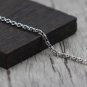 Chrome Hearts Cross Rome alphabet Bracelet S925 Sterling Silver Handmade Punk retro Bracelet