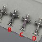 Chrome Hearts Double Cross Pendant S925 Sterling Silver Retro  cross rock punk Handmade Pendant