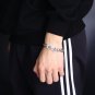 Chrome Hearts Cross Bracelet S925 Sterling Silver Handmade Punk retro Bracelet