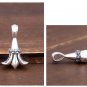 Chrome Hearts Phoenix tail Small skirt Pendant S925 Sterling Silver rock punk Retro Fishtail Pendant