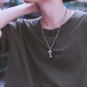 Chrome Hearts Necklace S925 Sterling Silver cross Anchor Hip-hop personality punk necklace