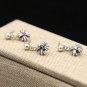 Chrome Hearts Retro Cross Pendant Zircon Earring S925 Sterling Silver Earring - Handmade jewellery