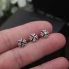 Chrome Hearts Retro Cross Zircon Earring S925 Sterling Silver Earring - Handmade jewellery