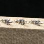 S925 Sterling Silver Zircon Earring -Chrome Hearts Retro Dagger Sword Earring  Handmade jewellery