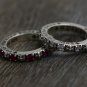 Chrome Hearts PLUS PUNK Ring S925 Sterling Silver Retro Mosaic zircon ring