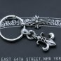 Chrome Hearts Key buckle Retro cross bag Hanging jewelry S925 Sterling Silver Key buckle