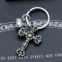 Chrome Hearts Key buckle Retro High-grade Cross bag Hanging jewelry S925 Sterling Silver