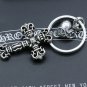 Chrome Hearts Key buckle Retro High-grade Cross bag Hanging jewelry S925 Sterling Silver