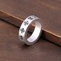 Chrome Hearts forever ring S925 Sterling Silver lovers Cross rock Mosaic zircon ring