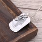 Chrome Hearts Sword of dagger Dog Tag Pendant S925 Sterling Silver Retro rock Pendant