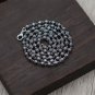 Chrome Hearts Necklace S925 Sterling Silver Simple Cross bead necklace