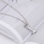 Chrome Hearts Cross dumbbell Pendant S925 Sterling Silver rock punk Retro Pendants