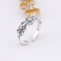 Chrome Hearts Cross Handmade ring S925 Sterling Silver lovers Opening adjustment ring