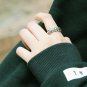 Chrome Hearts Cross Handmade ring S925 Sterling Silver lovers Opening adjustment ring