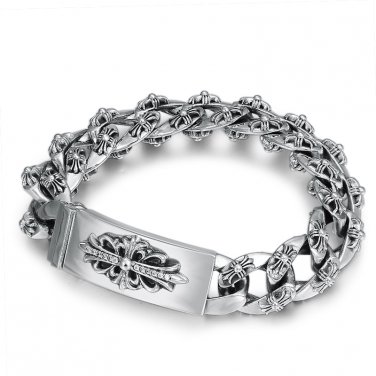 Chrome hearts discount bracelet whit diamons