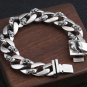 Chrome Hearts Rolling stone tongue bracelet S925 Sterling Silver Punk retro Bracelet