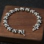Chrome Hearts Retro creative splicing Cross Bracelet S925 Sterling Silver Punk Handmade Bracelet