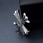 Chrome Hearts cross hand spinner S925 Sterling Silver personalized Fingertip gyroscope