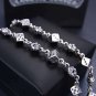 Chrome Hearts dice Chain S925 Sterling Silver Classic  cross Fashion Handmade Necklace