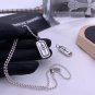 Chrome Hearts NEW Cross dagger spinning Pendant Necklace S925 Sterling Silver Handmade Necklace