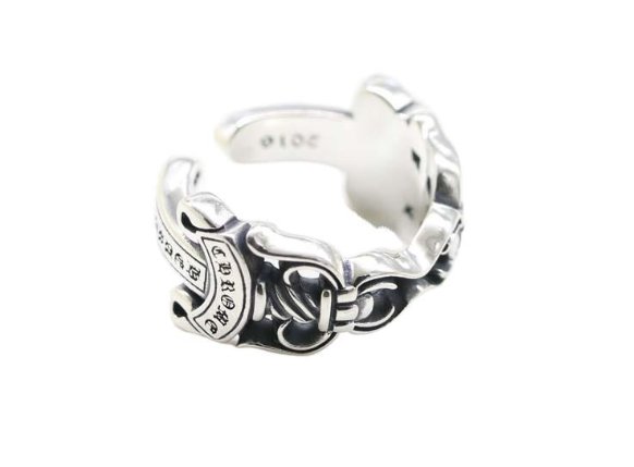 Chrome Hearts dagger ring S925 Sterling Silver cruciate flower ring, Archangel sword ring