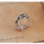 Chrome Hearts dagger ring S925 Sterling Silver cruciate flower ring, Archangel sword ring