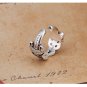 Chrome Hearts dagger ring S925 Sterling Silver cruciate flower ring, Archangel sword ring