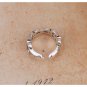 Chrome Hearts dagger ring S925 Sterling Silver cruciate flower ring, Archangel sword ring