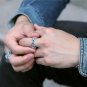 Chrome Hearts dagger ring S925 Sterling Silver cruciate flower ring, Archangel sword ring