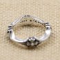 Chrome Hearts Cross Lovers Ring S925 Sterling Silver Rock Punk Personalized Handmade ring