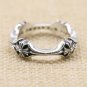 Chrome Hearts Cross Lovers Ring S925 Sterling Silver Rock Punk Personalized Handmade ring