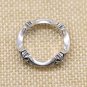 Chrome Hearts Cross Lovers Ring S925 Sterling Silver Rock Punk Personalized Handmade ring
