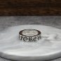Chrome Hearts forever ring, S925 Sterling Silver lovers Cross rock  ring Men's and women's ring