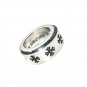Chrome Hearts cross Handmade ring, S925 Sterling Silver lovers Cross rock ring