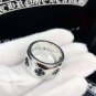 Chrome Hearts cross Handmade ring, S925 Sterling Silver lovers Cross rock ring