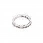Chrome Hearts forever ring, S925 Sterling Silver lovers Cross rock 3mm ring Men's and women's ring