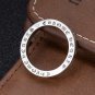 Chrome Hearts forever ring, S925 Sterling Silver lovers Cross rock 3mm ring Men's and women's ring