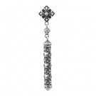 Chrome Hearts Retro Personality rock Cross Earring S925 Sterling Silver Earring - Handmade jewellery