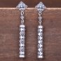 Chrome Hearts Retro Personality rock Cross Earring S925 Sterling Silver Earring - Handmade jewellery