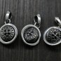 Chrome Hearts Cross Pendant S925 Sterling Silver rock Cross anchor hexagram rotatable Pendant