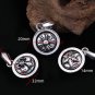 Chrome Hearts Cross Pendant S925 Sterling Silver rock Cross anchor hexagram rotatable Pendant