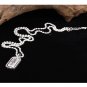 Chrome Hearts Cross dagger flip Silver Pendant-S925 Sterling Silver Retro Punk style Pendant