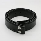 S925 Sterling Silver jewelry leather belt Chrome Hearts Punk style cross Cow leather leather belt