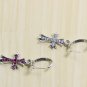 S925 Sterling Silver Zircon Cross Earring -Chrome Hearts Retro Earring Handmade Dagger jewellery