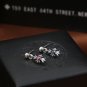 Chrome Hearts Retro Earring S925 Sterling Silver Zircon Cross  Earring - Handmade Earring  jewellery