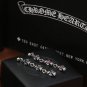 Chrome Hearts Retro Earring S925 Sterling Silver Zircon Cross  Earring - Handmade Earring  jewellery