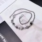 Chrome Hearts Dice Fashion Necklace S925 Sterling Silver Cross rock handmade Necklace