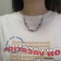 Chrome Hearts Dice Fashion Necklace S925 Sterling Silver Cross rock handmade Necklace