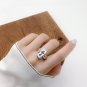 Chrome Hearts Ring S925 Sterling Silver Retro cross double-sided sword ring